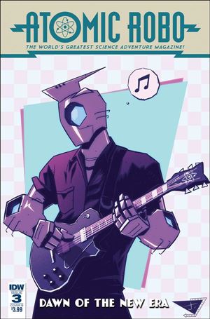 Atomic Robo: Dawn of a New Era issue 3-B Josh Burcham Cover
