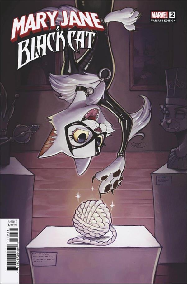 Mary Jane & Black Cat issue 2-F Chrissie Zullo 1:25 Cat Cover