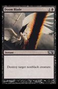 Magic the Gathering: 2012 Core Set (Base Set) card 95 Doom Blade