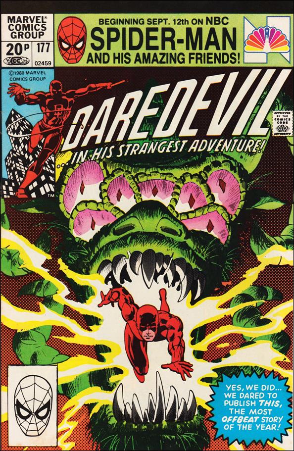 Daredevil (1964) issue 177-B UK Price Cover