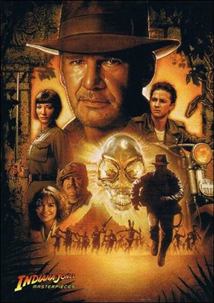 Indiana Jones Masterpieces (Base Set) card 63 IJ4: General Release One-Sheet