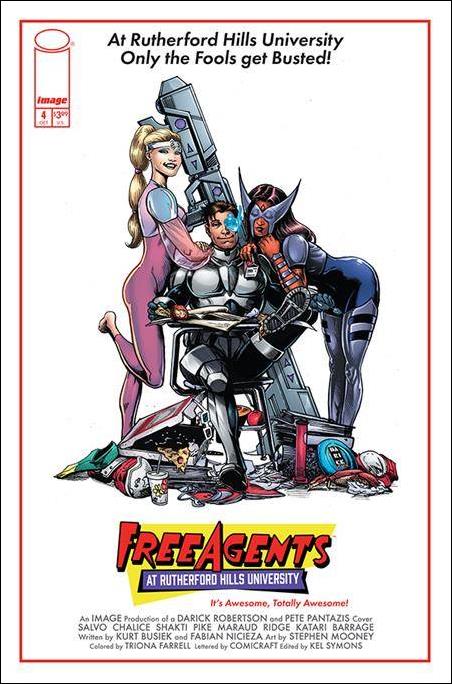 Free Agents (2024) issue 4-C Darick Robertson Homage Cover