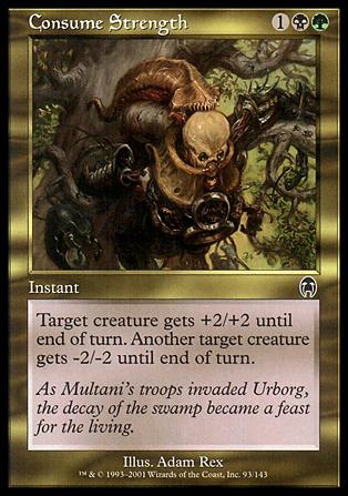 Magic the Gathering: Apocalypse (Base Set) card 93 Consume Strength