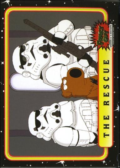 Family Guy Presents Episode IV A New Hope (Base Set) card 35 The Rescue