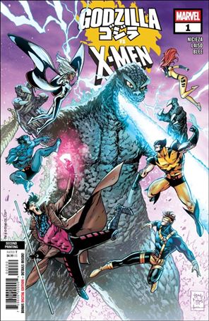 Godzilla vs. X-Men issue 1-J Tony S. Daniel Cover (Second Printing)