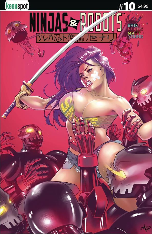 Ninjas and Robots issue 10-B Jose Jaro Cover