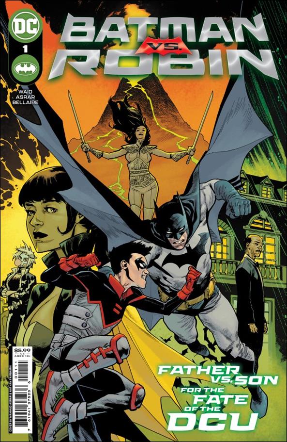 Batman vs Robin issue 1 Mahmud Asrar Cover
