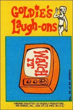 Laugh-In  (Sticker Set) card 10