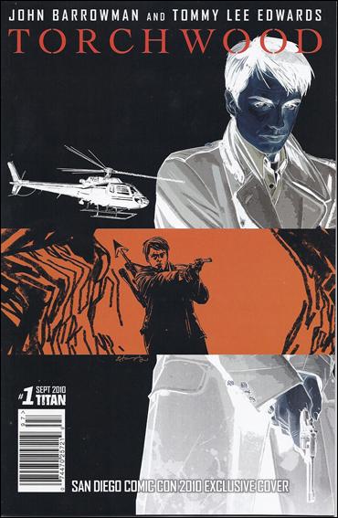 Torchwood (2010) issue 1-D Tommy Lee Edwards San Diego Comic-Con Cover