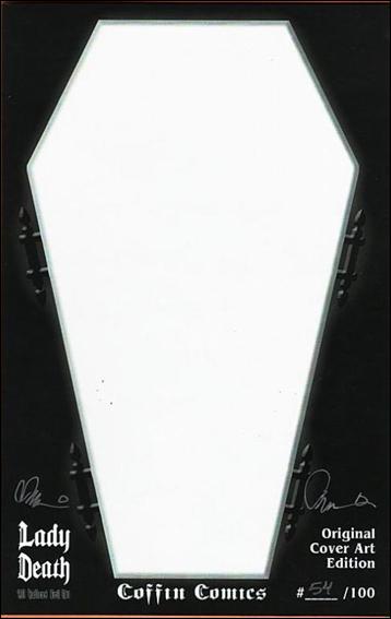 Lady Death: All Hallows Evil  issue 1-C Original Cover Art Edition 1/100