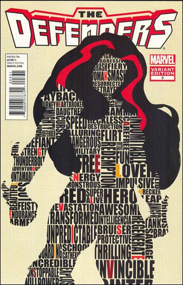 Defenders (2012) issue 3-B "I Am a Defender" Cover