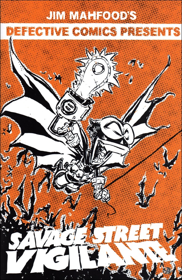 Defective Comics Presents: Savage Street Vigilante issue nn Skottie Young Cover