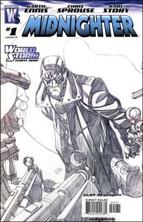 Midnighter (2007) issue 1-C Chris Sprouse 1:50 Sketch Cover