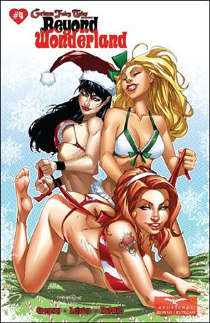 Beyond Wonderland issue 4-C Talent Caldwell 1:10 Holiday Cover