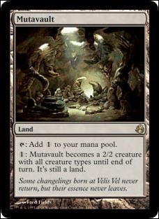 Magic the Gathering: Morningtide (Base Set) card 148 Mutavault