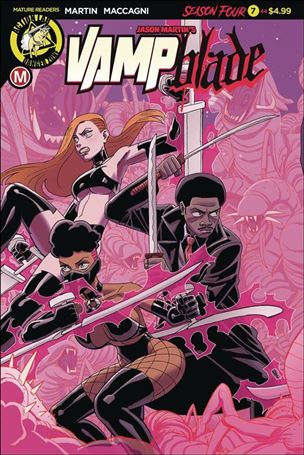 Vampblade Season 4 issue 7 Winston Young Standard Cover