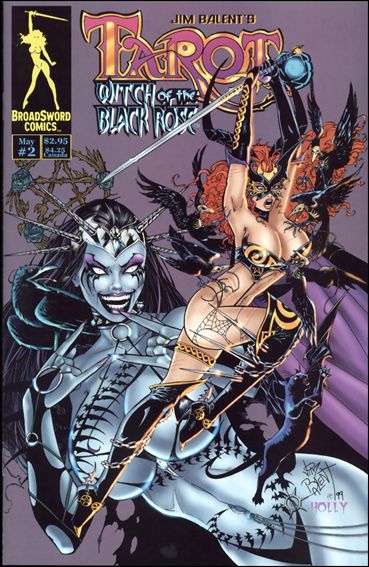 Tarot: Witch of the Black Rose issue 2 Raven Hex & Tarot Cover
