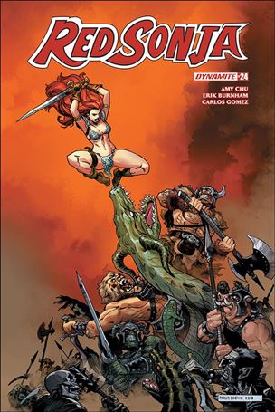 Red Sonja (2017) issue 24-D Reilly Brown Cover