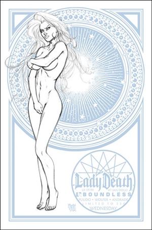 Lady Death (2010) issue 7-D San Diego Comic-Con Wednesday Cover 1/350