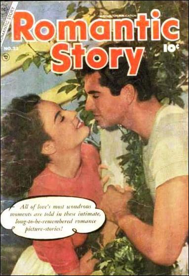 Romantic Story issue 23 Photo Cover