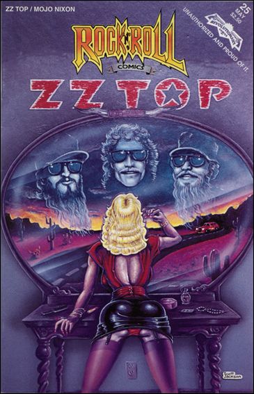 Rock N' Roll Comics issue 25-B Blue Cover