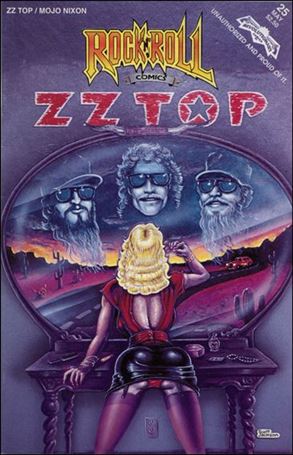 Rock N' Roll Comics issue 25-B Blue Cover