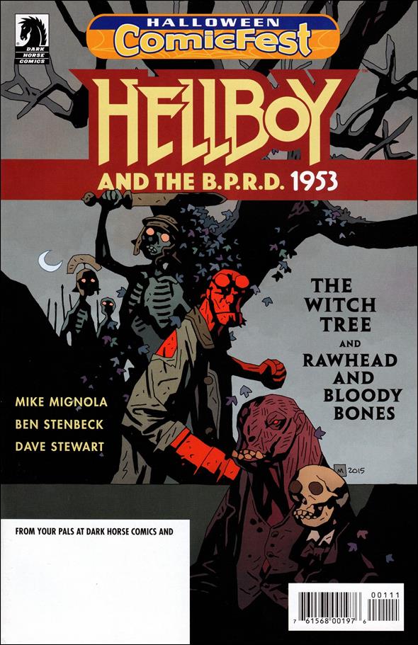 Hellboy and the B.P.R.D.: 1953 - The Witch Tree & Rawhead and Bloody Bones issue nn-B Halloween ComicFest Cover