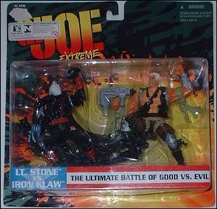G.I. Joe Extreme Lt. Stone vs Iron Klaw 2-Pack Cover Image 1