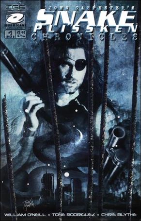 John Carpenter's Snake Plissken Chronicles issue 2-B Travis Smith Cover