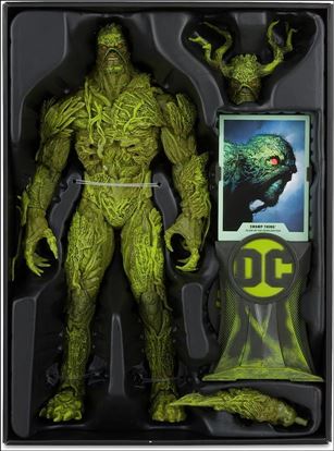 McFarlane DC Multiverse Megafigs figure Nn8-B swamp Thing (Glow-in-the-Dark)