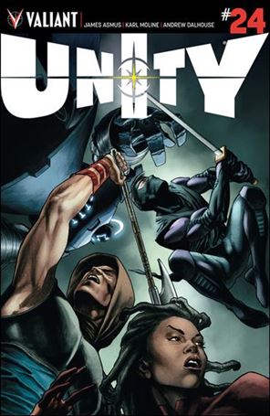 Unity (2013) issue 24-B Al Barrionuevo 1:20 Cover