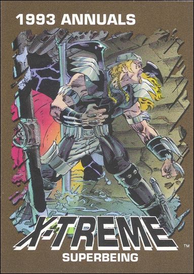 Marvel 1993 Annuals (Base Set) card 27 X-Treme