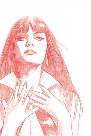 Vengeance of Vampirella (2019) issue 1-K Ben Oliver 1:21 Red Line Art Virgin Cover