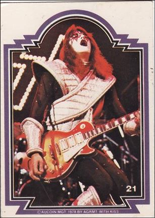 KISS: Series 1 (Base Set) card 21 Ace Frehley