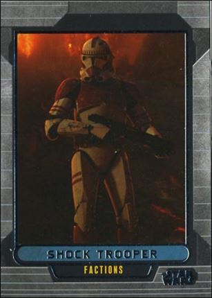 Star Wars Galactic Files (Base Set) card 328 Shock Trooper