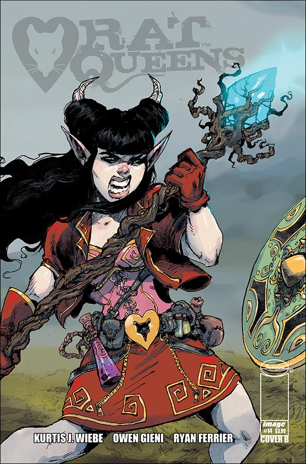 Rat Queens (2017) issue 14-B Jim Valentino Connecting Cover