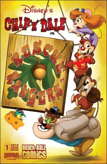 Chip 'n' Dale Rescue Rangers (2010) issue 1-D Amy Mebberson Beach Ball Comics Cover
