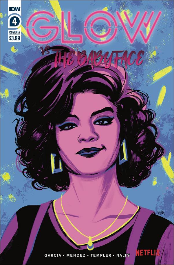 GLOW vs The Babyface issue 4 Veronica Fish Cover