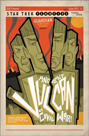 Star Trek: Year Five issue 21-B J.J. Lendl 1:10 Cover