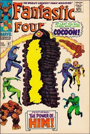 Fantastic Four (1961) issue 67-B UK Price Cover