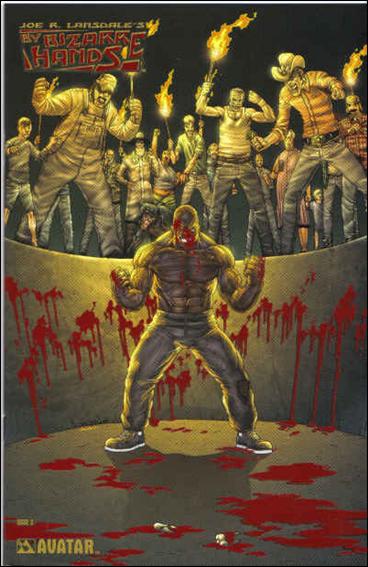 Joe R. Lansdale's By Bizarre Hands issue 3-C Blood Red Foil Cover 1/300