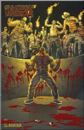Joe R. Lansdale's By Bizarre Hands issue 3-C Blood Red Foil Cover 1/300