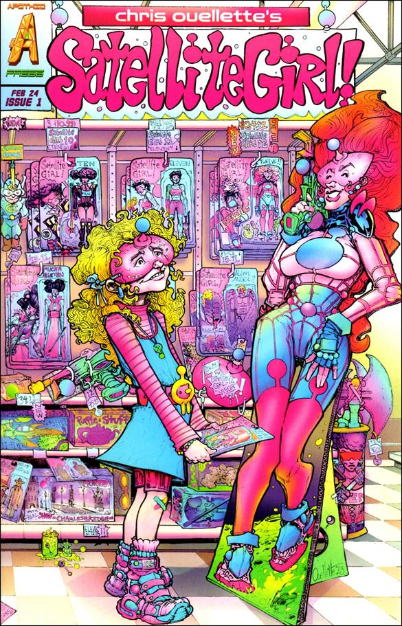 Satellite Girl issue 1 Standard Wraparound Cover
