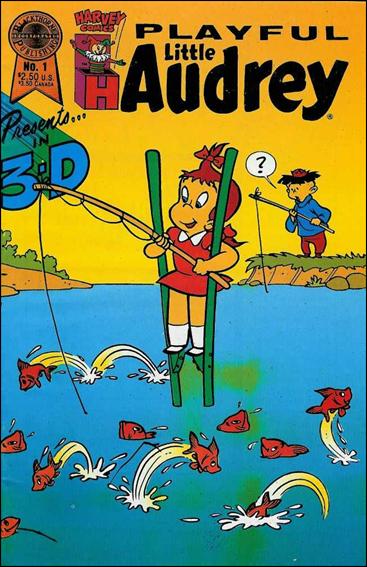 Playful Little Audrey in 3-D issue 1