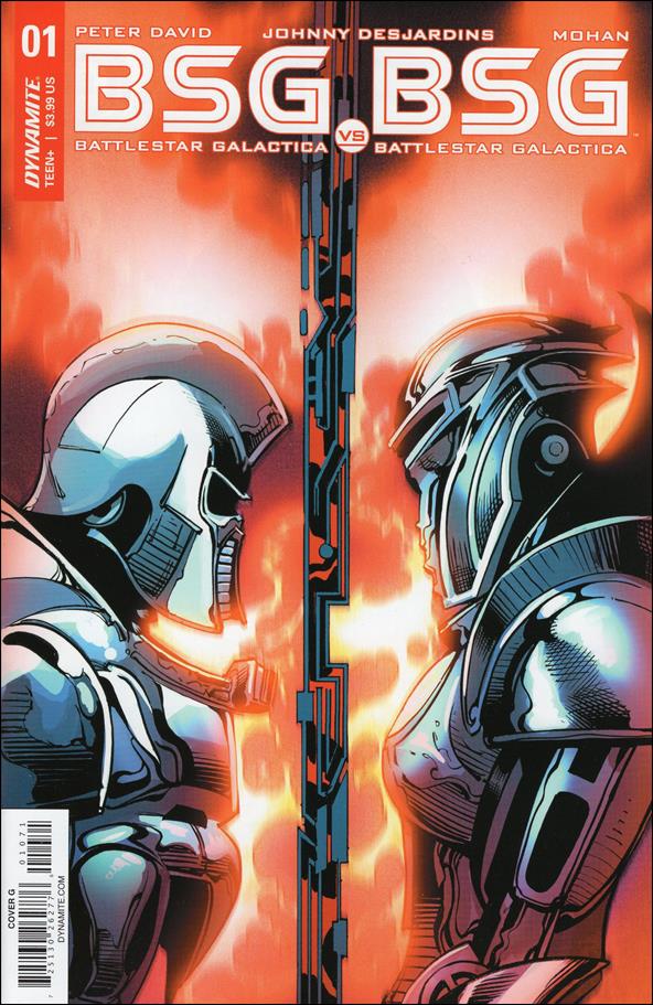 Battlestar Galactica BSG vs BSG issue 1-G Roberto Castro Cover