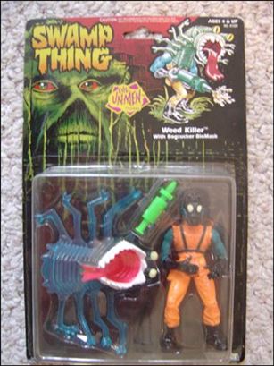 Swamp Thing figure 8 Weedkiller (w/Bogsucker Biomask)