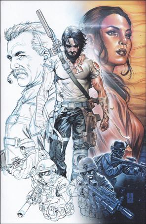 BRZRKR issue 1-P Mark Brooks 1:Store Fade Virgin Cover