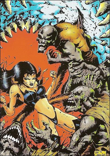 Widow Special Edition Collector's Card Set (1997) card 8 At War With The Undead