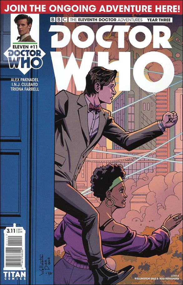 Doctor Who: The Eleventh Doctor Year Three issue 11 Wellington Diaz Cover