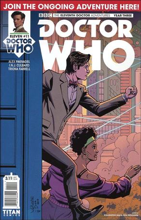 Doctor Who: The Eleventh Doctor Year Three issue 11 Wellington Diaz Cover